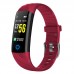 TFT color screen IP68 waterproof heart rate monitoring sports bluetooth bracelet