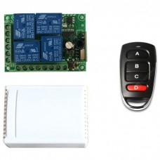 FYZ1154 DC 12V 10A 4-channel RF 433m Relay Module Wireless Remote Control Switch