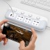 Creative Wiring Board Plug-in Home Multi-function Smart Desktop Socket With USB Patch Panel Security Door Patch Panel