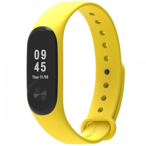 Soft Solid Color Replacement Wristband Watch Strap for Xiaomi Mi Band 3
