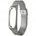 Stainless Steel Wristband for Xiaomi Mi Band 2 Metal Case