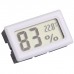 High - precision Inlaid Household Small Electronic Thermometer And Hygrometer Without Probe