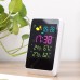 LCD Display Weather Thermometer Hygrometer Alarm Clock