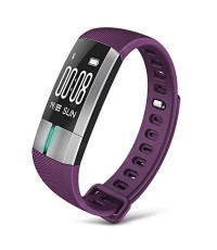 G20 Heart Rate Blood Pressure Monitor Smart Wristband Fitness Sport Bracelet Touch Pulsometer ECG Monitor