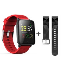Diggro Q9 Smart Watch Blood Pressure Heart Rate Monitor IP67 Waterproof