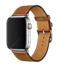 Leather Belt Single-ring Strap for Apple Watch 42mm