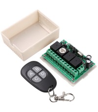 FYZ1471 DC12V 4CH 433M Universal Wireless Remote Control Switch DC12V4 Way Relay Receiving Module + RF Remote Launch RC