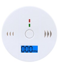 Home Coal Stove Carbon Monoxide  LCD Display Alarm