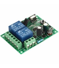 FYZ1136 AC 220v 110v 120v 2CH Relay Receiver Module with 2 RF 433mhz Remote Controls