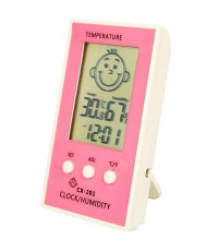 CX - 201 Digital Thermometer Hygrometer Clock